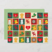 クリスマス用はがき シーズンポストカード (正面/裏面)