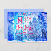クリスマス用はがき ポストカード (正面/裏面)