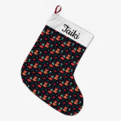 クリスマス用ストッキング ラージクリスマスストッキング (正面 (吊り時))