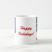 クリスマス用トラクター コーヒーマグカップ (中央)