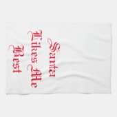 クリスマス用ハンドタオル キッチンタオル (横)