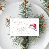 クリスマス用ベビーシャワー本ベビー エンクロージャーカード