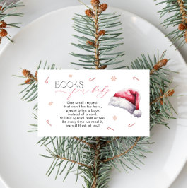 クリスマス用ベビーシャワー本ベビー エンクロージャーカード