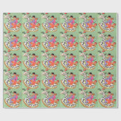 クリスマス用ホビーホースヴィンテージ ラッピングペーパー (フラット)