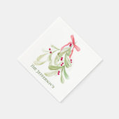 クリスマス用ミスタントカクテルナプキン スタンダードカクテルナプキン (角)