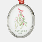 クリスマス用ミスタントカクテルナプキン メタルオーナメント (左)