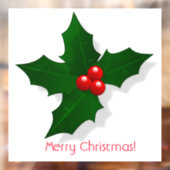 クリスマス用ヤドリギ ウィンドウサイン (シート2)