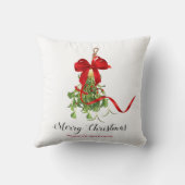 クリスマス用ヤドリギ クッション (裏面)