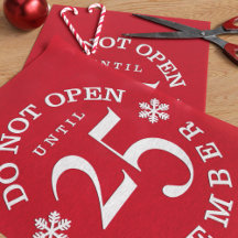 クリスマス用ユーモア満載 開けない ティッシュペーパー