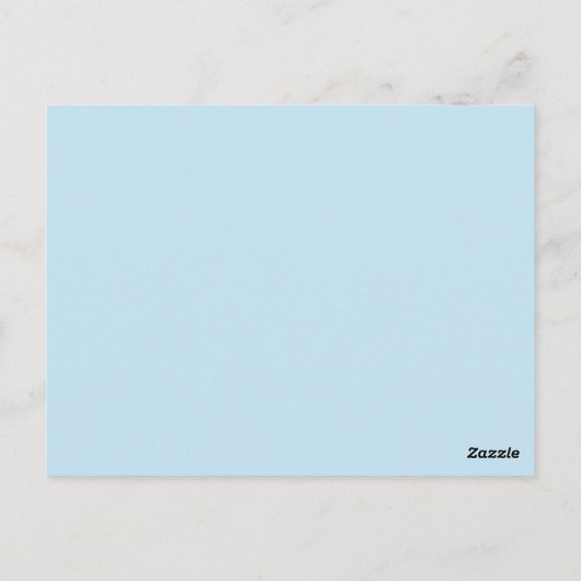 クリスマス用列車はがき ポストカード (裏面)