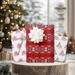 クリスマス用包装紙シート ラッピングペーパーシート