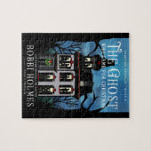 クリスマス用図書カバーパズルのために来た幽霊 ジグソーパズル (横)