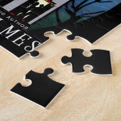 クリスマス用図書カバーパズルのために来た幽霊 ジグソーパズル (側面)