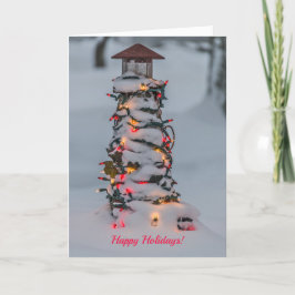 クリスマス用小飾型灯台 カード