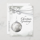 クリスマス用挨拶はがき シーズンポストカード (正面/裏面)