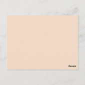 クリスマス用猫はがき ポストカード (裏面)