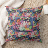 クリスマス用甘いお菓子 クッション (ブランケット)