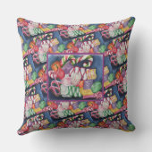 クリスマス用甘いお菓子 クッション (裏面)