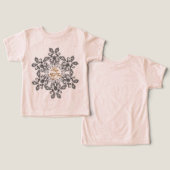 クリスマス用Tシャツベビー (デザイン正面&裏面)