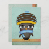 クリスマス男らしの挨拶 シーズンポストカード (正面/裏面)