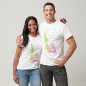 クリスマス町 Tシャツ (ユニセックス)