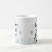 クリスマス疑問に思の愛の恵み コーヒーマグカップ (中央)