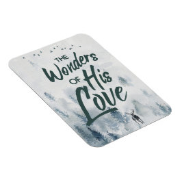 クリスマス疑問に思の愛の恵み マグネット