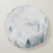 クリスマス疑問に思の愛の恵み ラウンドクッション (裏面)