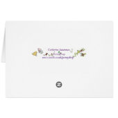 クリスマス疑問に思クリスチャンアートバイブル引用文の星 (裏面横)