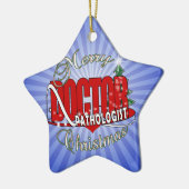 クリスマス病理医 セラミックオーナメント (左)