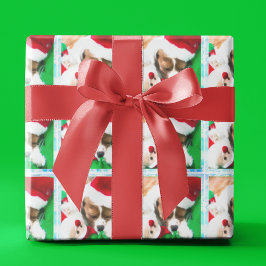 クリスマス眠る騎士の王シャルルパピー ラッピングペーパー