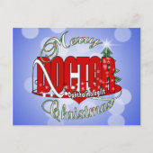 クリスマス眼科医 シーズンポストカード (正面)