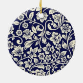 クリスマス磁器オーナメント セラミックオーナメント (裏面)