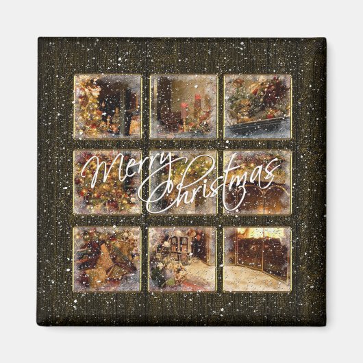 クリスマス磁石に対する私たちの家 マグネット (正面)