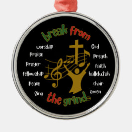 クリスマス礼拝BFTGオーナメント メタルオーナメント