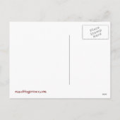 クリスマス祈りの言葉はがき シーズンポストカード (裏面)