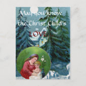 クリスマス祈りの言葉はがき シーズンポストカード (正面)