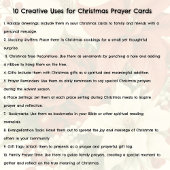 クリスマス祈りの言葉カード出生イエスメアリージョセフ