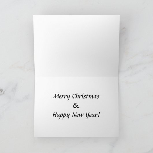 クリスマス祈りの言葉 シーズンカード (内部)