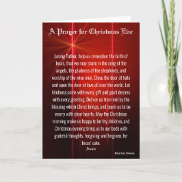 クリスマス祈りの言葉 シーズンカード