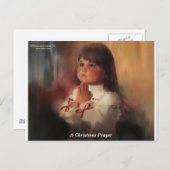 クリスマス祈りの言葉 シーズンポストカード (正面/裏面)