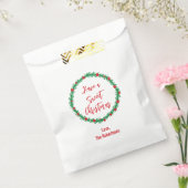 クリスマス祝いのおごりさん フェイバーバッグ (封をした状態)