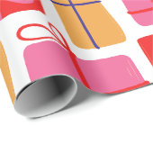 クリスマス祝いのプレゼント ラッピングペーパー (ロールコーナー)