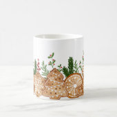 クリスマス祝い贈り物モダンのクリスマスgif コーヒーマグカップ (中央)