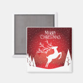 クリスマス祝い マグネット (正面/裏面)