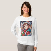 クリスマス祝い Tシャツ (正面フル)