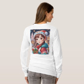 クリスマス祝い Tシャツ (裏面フル)