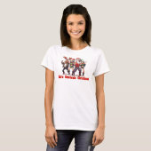 クリスマス祝を祝う Tシャツ (正面フル)