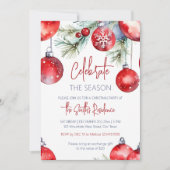クリスマス祝パーティーシーズン 招待状 (正面)