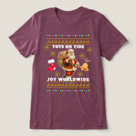 クリスマス祝賀 トリーブレンドTシャツ トライブレンドＴシャツ